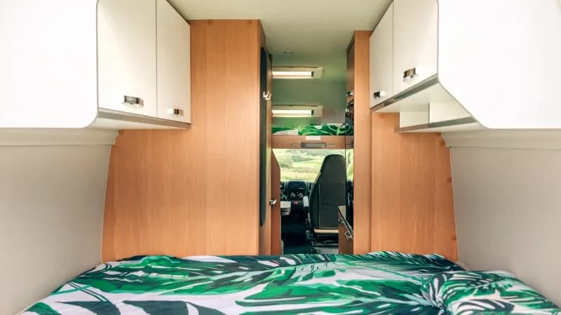 Intrieur eines Minicampers